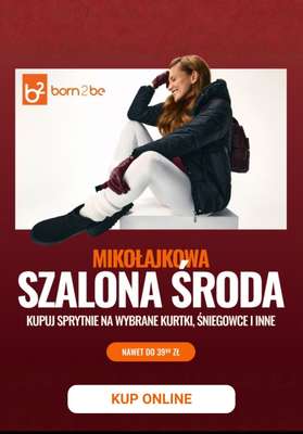 Born2be - gazetka promocyjna Wybrane produkty za max 39,99 zł od środy 03.12 do piątku 05.12