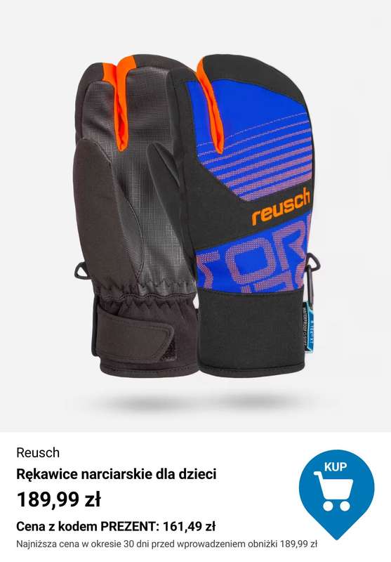 Decathlon - gazetka promocyjna Rękawice zimowe Reusch w super cenach od czwartku 04.12  - strona 5