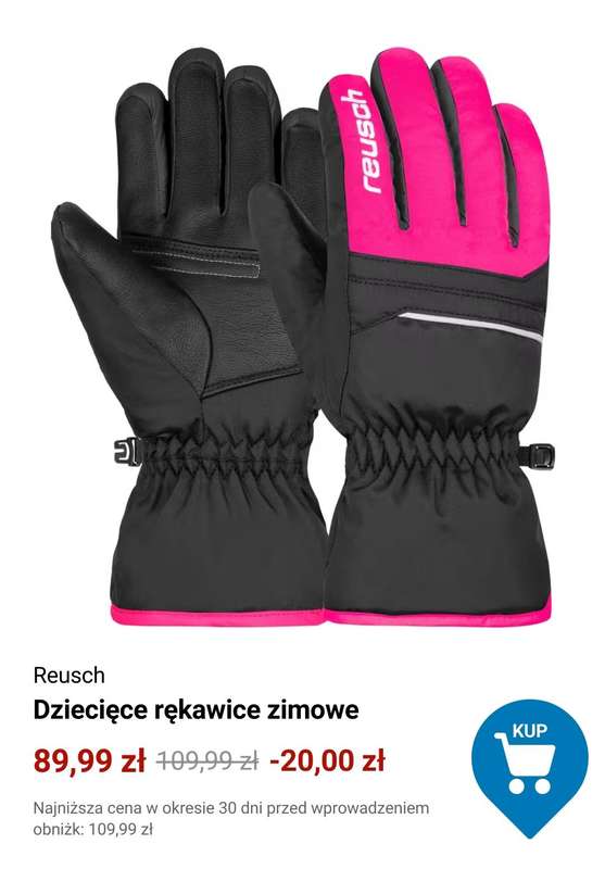 Decathlon - gazetka promocyjna Rękawice zimowe Reusch w super cenach od czwartku 04.12  - strona 3