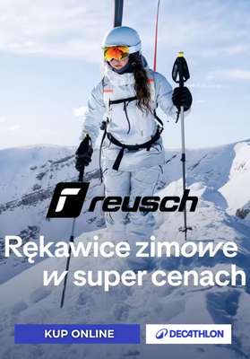 Decathlon - gazetka promocyjna Rękawice zimowe Reusch w super cenach od czwartku 04.12 
