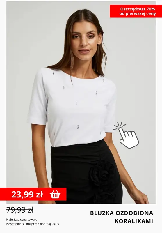 BEST SALE - gazetka promocyjna Moodo | Christmas sale od -50% do -80% od ceny pierwszej od środy 03.12 do środy 10.12 - strona 7