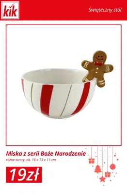 KiK - gazetka promocyjna Świąteczny Stół – akcesoria w supercenach! od środy 03.12  - strona 8