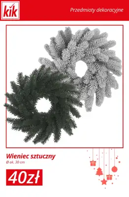 KiK - gazetka promocyjna Świąteczny Stół – akcesoria w supercenach! od środy 03.12  - strona 17