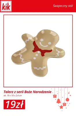KiK - gazetka promocyjna Świąteczny Stół – akcesoria w supercenach! od środy 03.12  - strona 9
