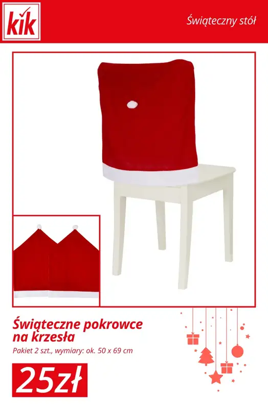 KiK - gazetka promocyjna Świąteczny Stół – akcesoria w supercenach! od środy 03.12  - strona 6
