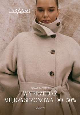 BEST SALE - gazetka promocyjna Taranko | Wyprzedaż do -50% od środy 03.12 do wtorku 09.12