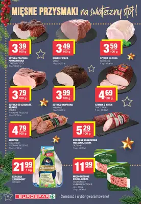 SPAR - gazetka promocyjna Gazetka Eurospar od poniedziałku 08.12 do wtorku 23.12 - strona 6
