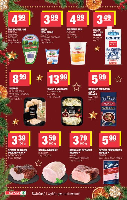 SPAR - gazetka promocyjna Gazetka Spar Mini od poniedziałku 08.12 do wtorku 23.12 - strona 2