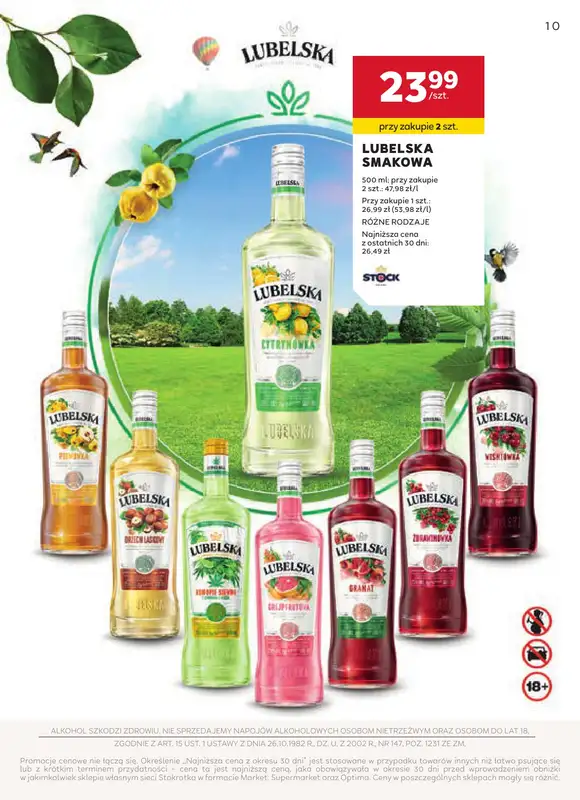 Stokrotka - gazetka promocyjna W dobrym smaku od czwartku 04.12 do środy 07.01 - strona 10