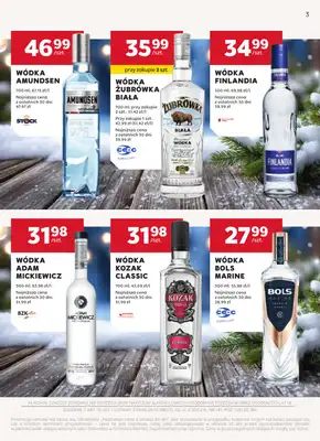 Stokrotka - gazetka promocyjna W dobrym smaku od czwartku 04.12 do środy 07.01 - strona 3