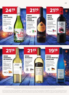 Stokrotka - gazetka promocyjna W dobrym smaku od czwartku 04.12 do środy 07.01 - strona 23