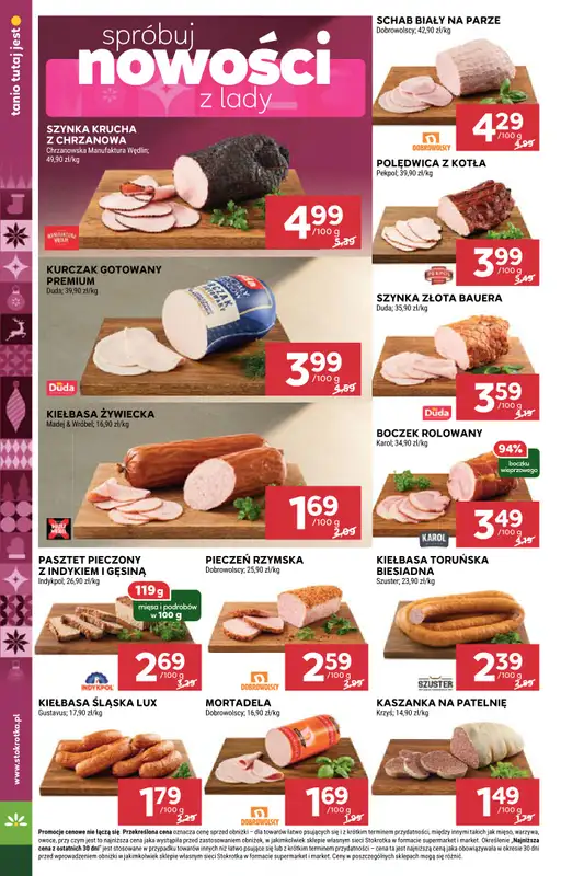 Stokrotka - gazetka promocyjna Gazetka Supermarket od czwartku 04.12 do środy 10.12 - strona 16
