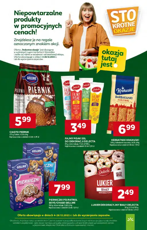Stokrotka - gazetka promocyjna Gazetka Supermarket od czwartku 04.12 do środy 10.12 - strona 30