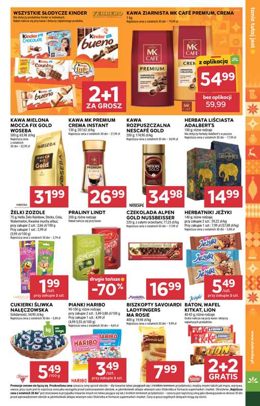 Stokrotka - gazetka promocyjna Gazetka Supermarket od czwartku 04.12 do środy 10.12 - strona 21