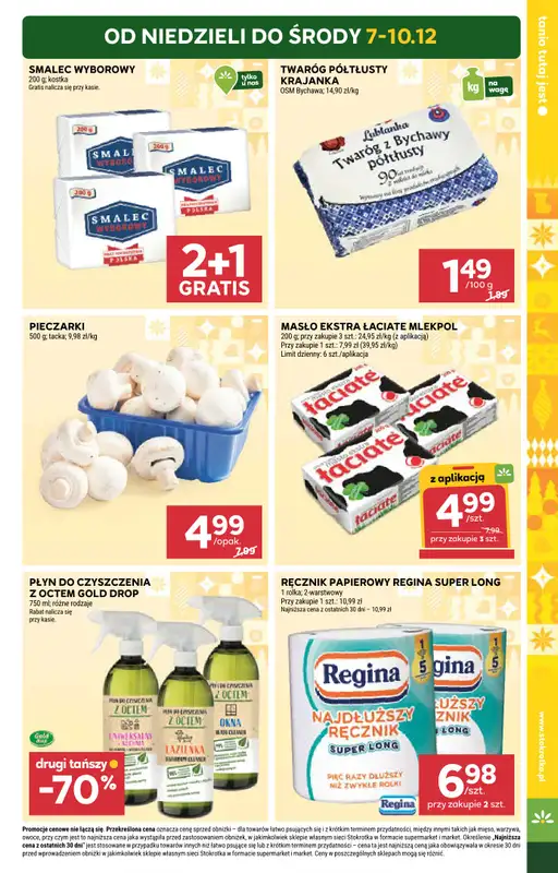 Stokrotka - gazetka promocyjna Gazetka Supermarket od czwartku 04.12 do środy 10.12 - strona 7