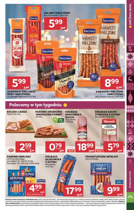 Stokrotka - gazetka promocyjna Gazetka Supermarket od czwartku 04.12 do środy 10.12 - strona 17