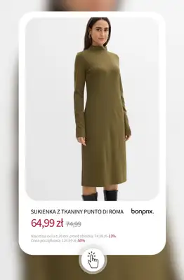 bonprix - gazetka promocyjna Sukienki na wyprzedaży - od 39,99 zł od środy 03.12 do wtorku 09.12 - strona 11