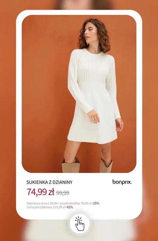 bonprix - gazetka promocyjna Sukienki na wyprzedaży - od 39,99 zł od środy 03.12 do wtorku 09.12 - strona 4