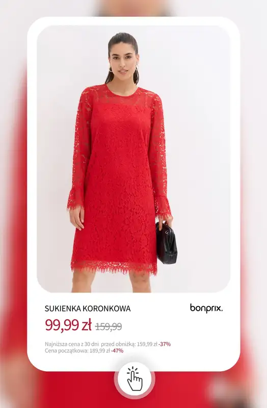 bonprix - gazetka promocyjna Sukienki na wyprzedaży - od 39,99 zł od środy 03.12 do wtorku 09.12 - strona 8