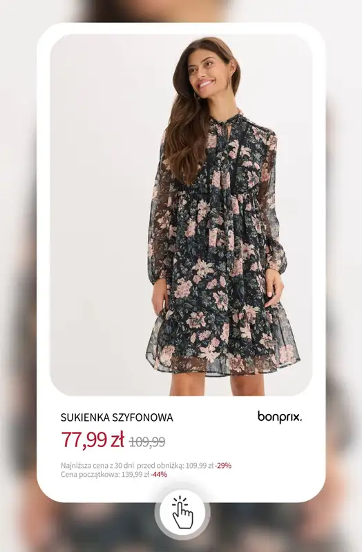 bonprix - gazetka promocyjna Sukienki na wyprzedaży - od 39,99 zł od środy 03.12 do wtorku 09.12 - strona 6