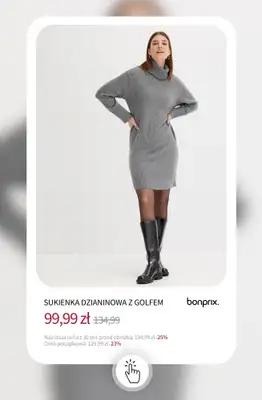 bonprix - gazetka promocyjna Sukienki na wyprzedaży - od 39,99 zł od środy 03.12 do wtorku 09.12 - strona 2