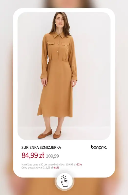 bonprix - gazetka promocyjna Sukienki na wyprzedaży - od 39,99 zł od środy 03.12 do wtorku 09.12 - strona 14