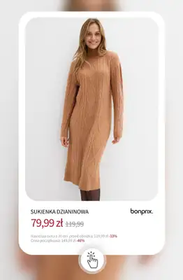 bonprix - gazetka promocyjna Sukienki na wyprzedaży - od 39,99 zł od środy 03.12 do wtorku 09.12 - strona 5