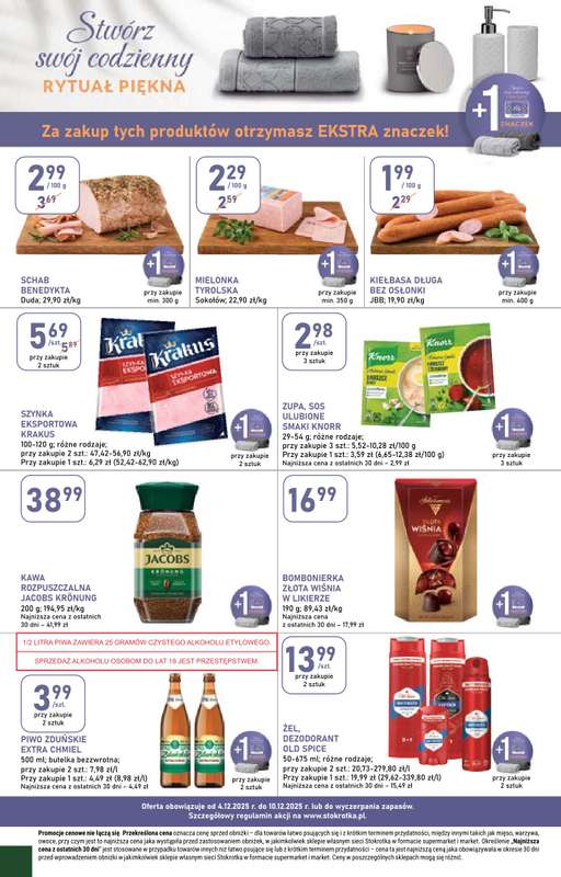 Stokrotka - gazetka promocyjna Gazetka Market od czwartku 04.12 do środy 10.12 - strona 26