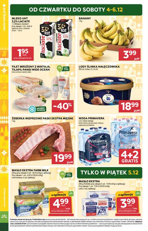 Stokrotka - gazetka promocyjna Gazetka Market od czwartku 04.12 do środy 10.12 - strona 4
