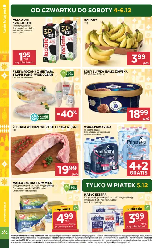 Stokrotka - gazetka promocyjna Gazetka Market od czwartku 04.12 do środy 10.12 - strona 4
