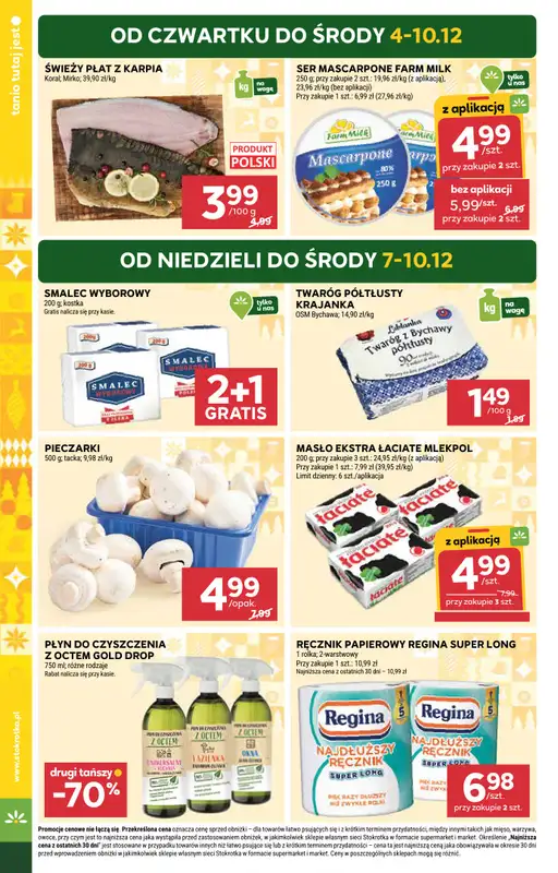 Stokrotka - gazetka promocyjna Gazetka Market od czwartku 04.12 do środy 10.12 - strona 6
