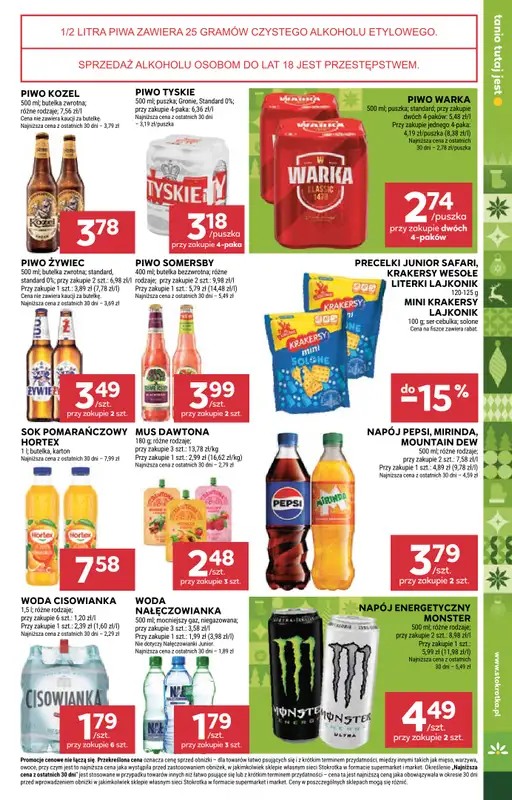 Stokrotka - gazetka promocyjna Gazetka Market od czwartku 04.12 do środy 10.12 - strona 25