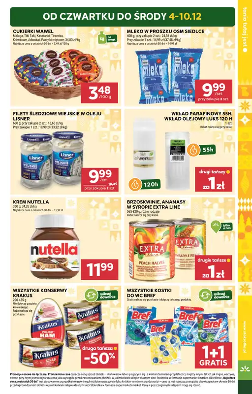 Stokrotka - gazetka promocyjna Gazetka Market od czwartku 04.12 do środy 10.12 - strona 5
