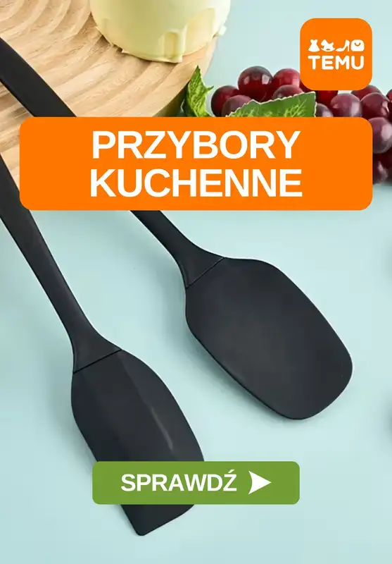 Temu - gazetka promocyjna Przybory kuchenne od środy 03.12 