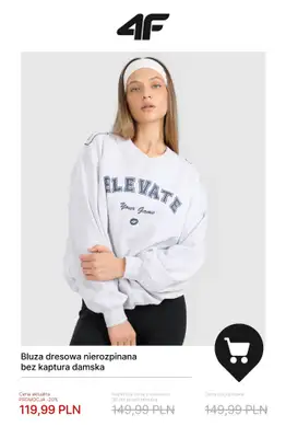 4F - gazetka promocyjna Nowa kolekcja Sportstyle damska od środy 03.12  - strona 2