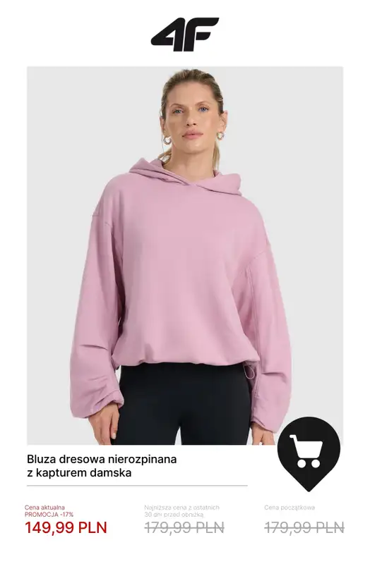 4F - gazetka promocyjna Nowa kolekcja Sportstyle damska od środy 03.12  - strona 7