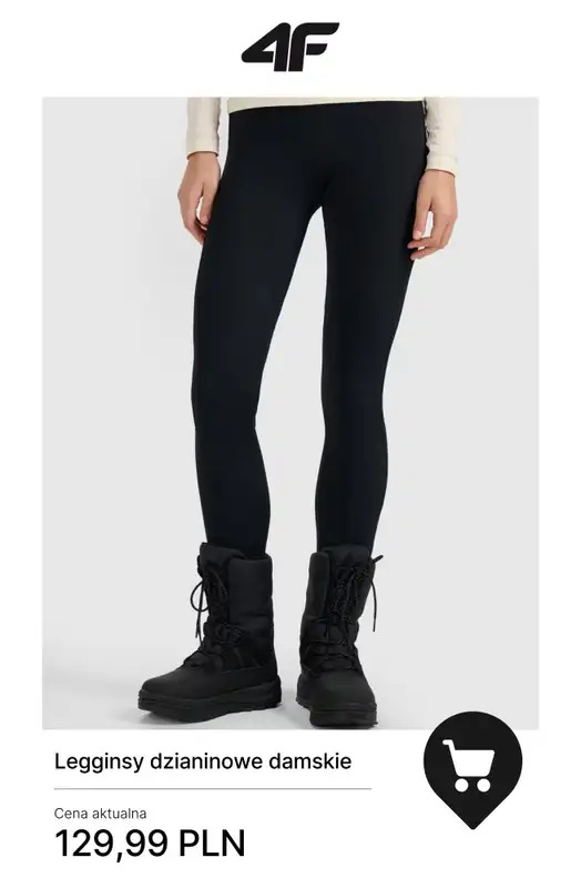 4F - gazetka promocyjna Nowa kolekcja Sportstyle damska od środy 03.12  - strona 3