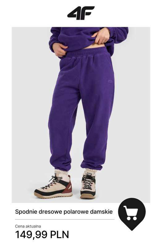 4F - gazetka promocyjna Nowa kolekcja Sportstyle damska od środy 03.12  - strona 9