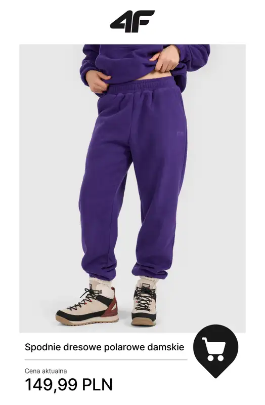 4F - gazetka promocyjna Nowa kolekcja Sportstyle damska od środy 03.12  - strona 9