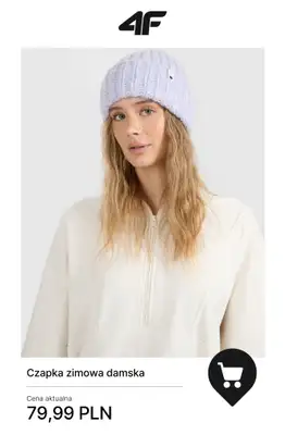 4F - gazetka promocyjna Nowa kolekcja Sportstyle damska od środy 03.12  - strona 10