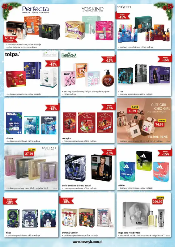 Drogeria Kosmyk - gazetka promocyjna Gazetka od środy 03.12 do środy 31.12 - strona 5