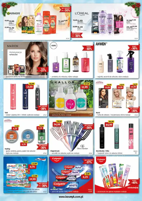 Drogeria Kosmyk - gazetka promocyjna Gazetka od środy 03.12 do środy 31.12 - strona 3