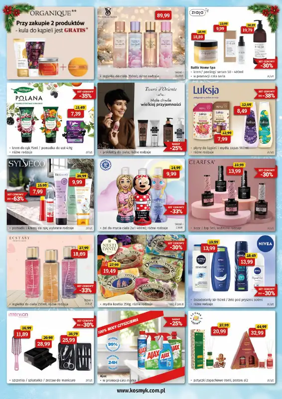 Drogeria Kosmyk - gazetka promocyjna Gazetka od środy 03.12 do środy 31.12 - strona 4