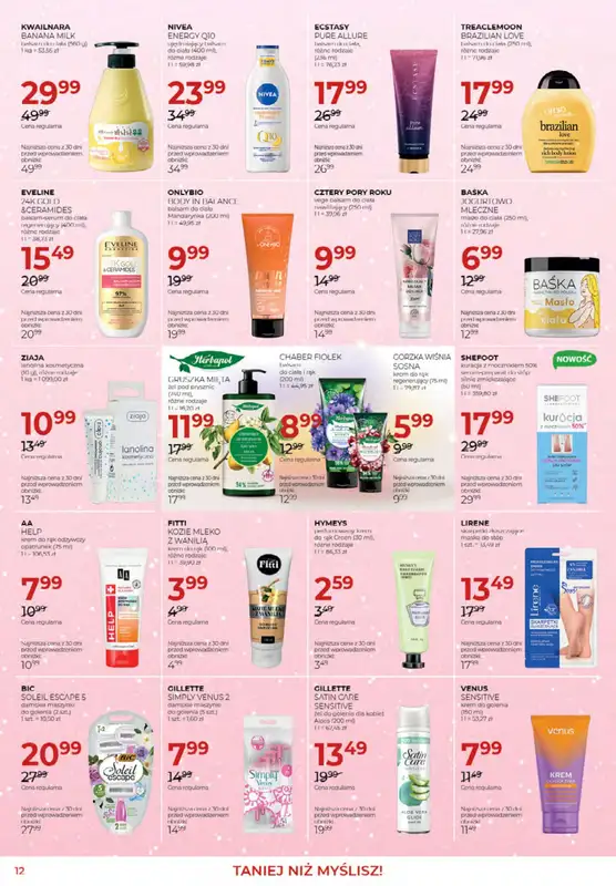 Drogerie Jawa - gazetka promocyjna Gazetka od czwartku 04.12 do piątku 02.01 - strona 12