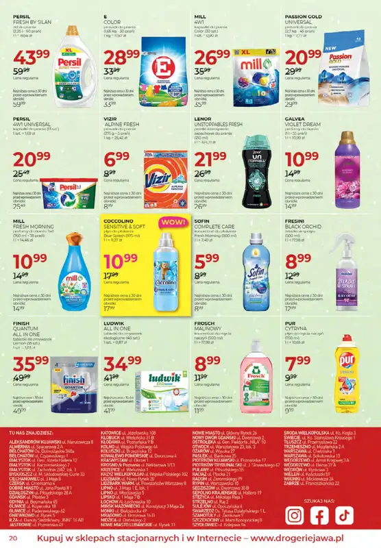Drogerie Jawa - gazetka promocyjna Gazetka od czwartku 04.12 do piątku 02.01 - strona 20