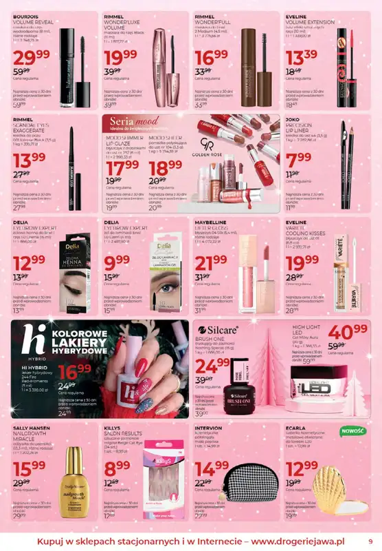 Drogerie Jawa - gazetka promocyjna Gazetka od czwartku 04.12 do piątku 02.01 - strona 9