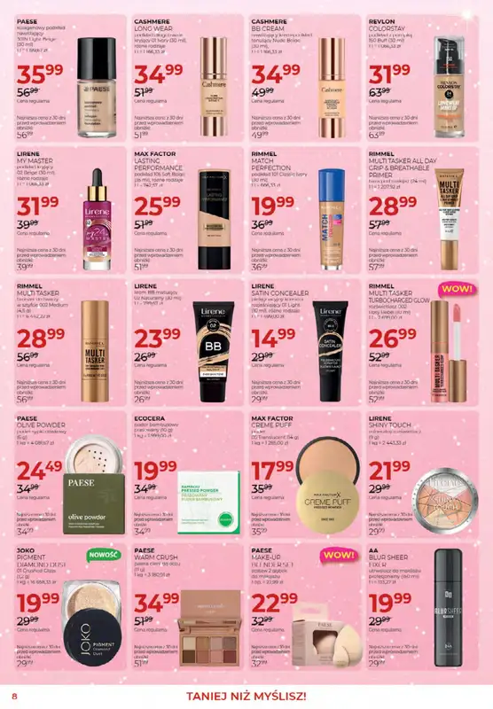 Drogerie Jawa - gazetka promocyjna Gazetka od czwartku 04.12 do piątku 02.01 - strona 8