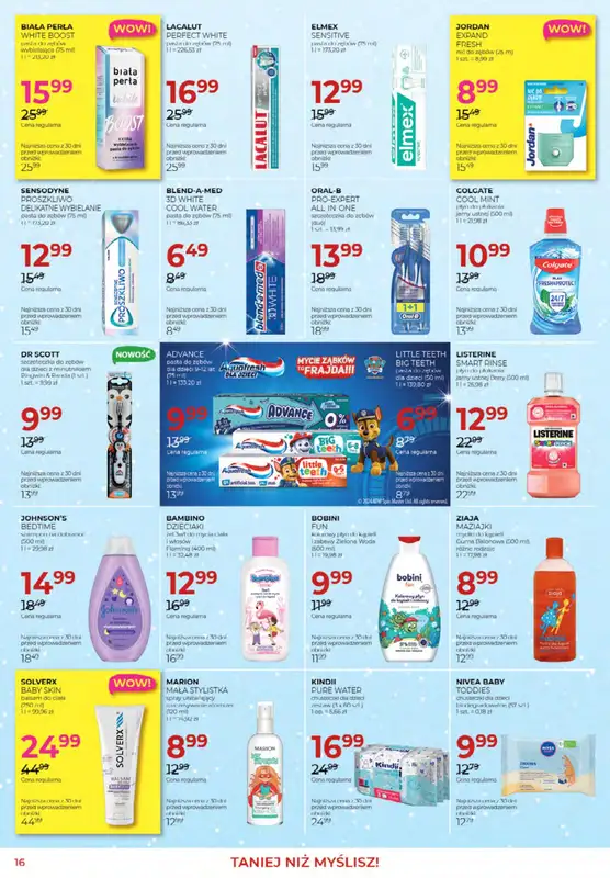 Drogerie Jawa - gazetka promocyjna Gazetka od czwartku 04.12 do piątku 02.01 - strona 16