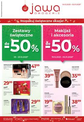 Drogerie Jawa - gazetka promocyjna Gazetka od czwartku 04.12 do piątku 02.01