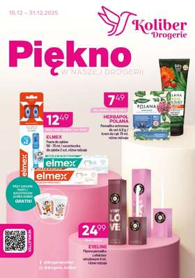 Drogerie Koliber - gazetka promocyjna Gazetka od środy 10.12 do środy 31.12